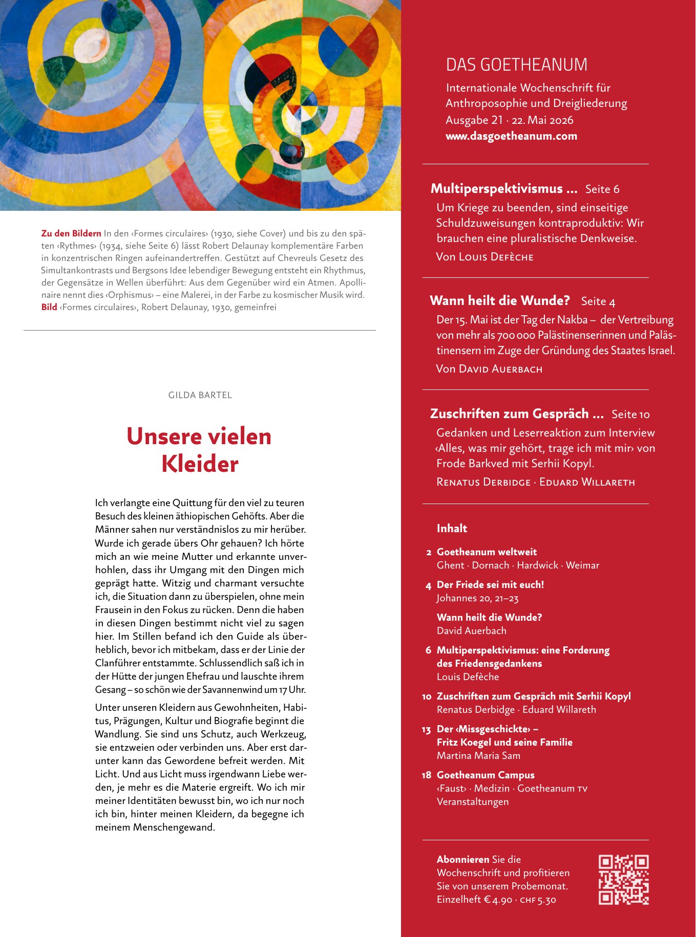 Multiperspektivismus – Rückseite